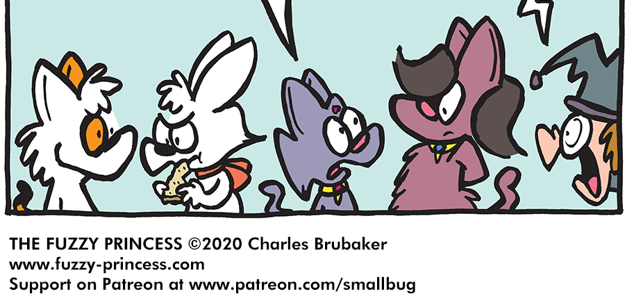 The Fuzzy Princess - Episode 569, Page 1: 2020-05-06-Their Business